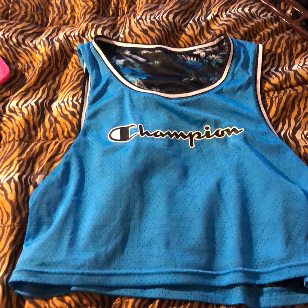 Champion reversible Mesh crop top women’s